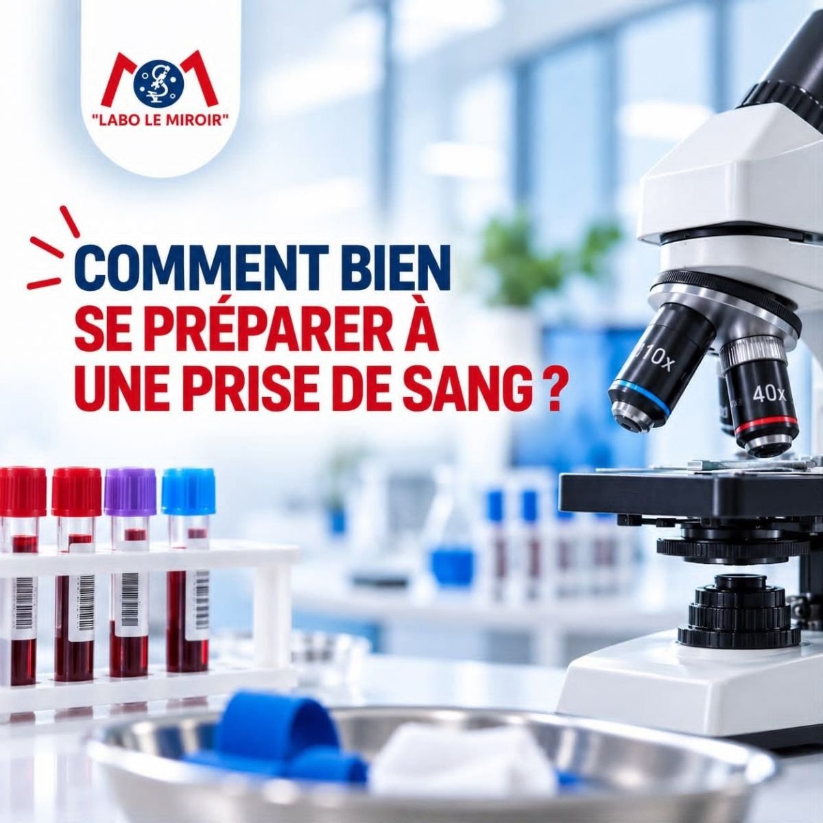 Comment bien se préparer à une prise de sang ?
